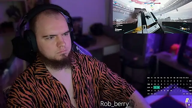 Show de Rob_berry na webcam