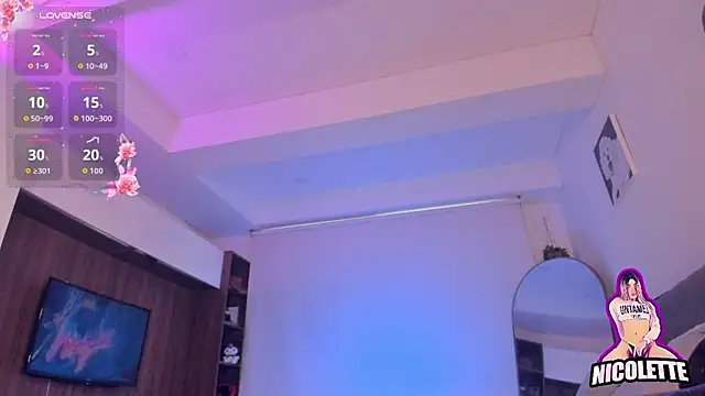 Show modela nicolette_tay na web-kameri