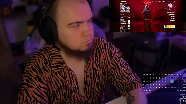 Rob_berry webkamerás műsora