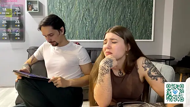 Show modela Miley_and_Michael na web-kameri