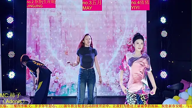 Pertunjukan Kamera Web Red-666