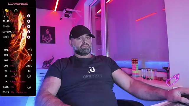 HAIR-MAN Adlı Modelin Web Kamerası Şovu