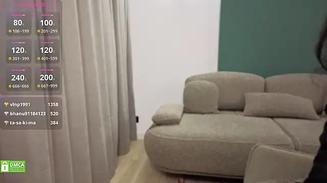 Show modela LushRitu na web-kameri