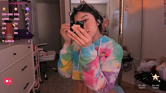 Evie-Luna Adlı Modelin Web Kamerası Şovu