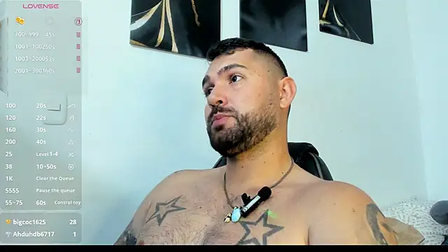 Show modela simon_beck na web-kameri