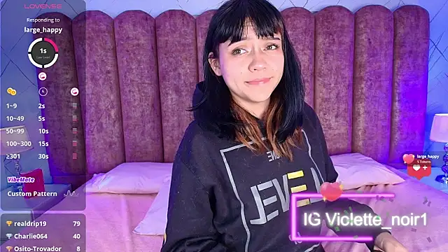 Živý XXX chat Violette_Noir