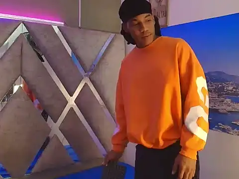 axel_silva4: διαδικτυακό σόου στην κάμερα