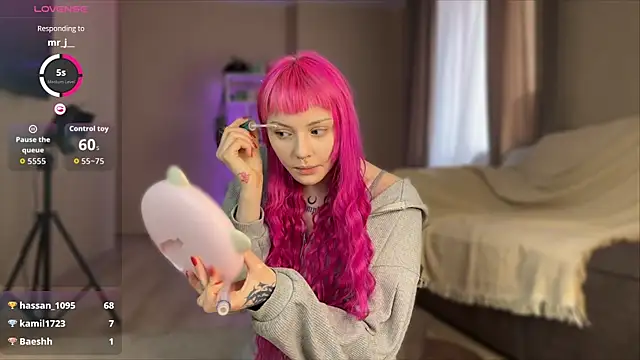 JuliaFlowerBlissn Webbikameraesitys