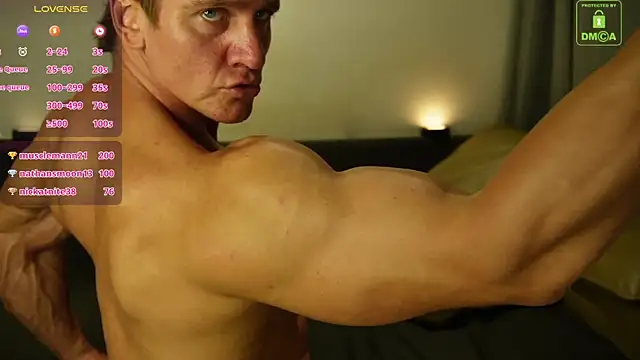 SteeveMuscle Pertunjukan Webcam