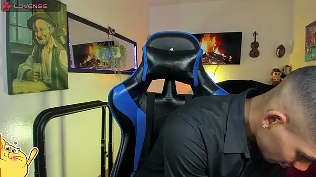 Show modela Damian_latinxxx na web-kameri