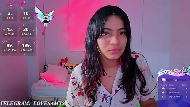 XXX chat uživo modela Lovelyamyy