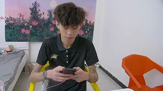 Show de paofu-001 na webcam