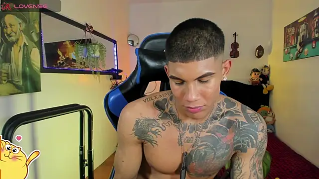 Show de Damian_latinxxx na webcam