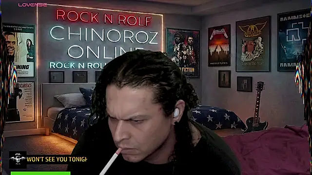 chino_roz 网络视讯表演