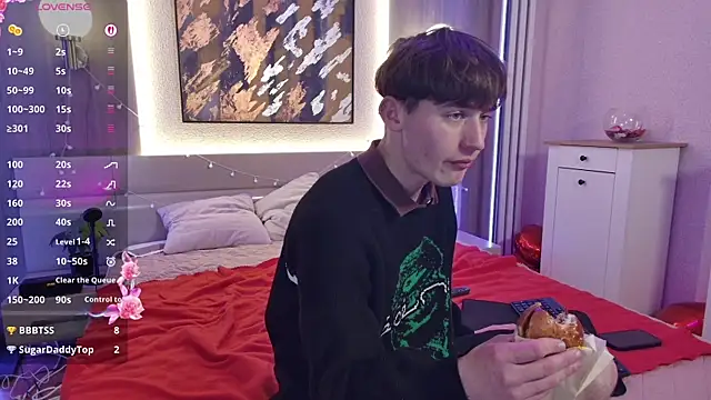 Vinsant_X Show in webcam