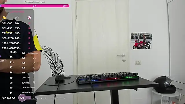 Chat +18 de ZackFraser ao vivo