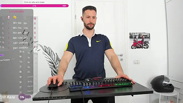 ZackFraserのライブXXXチャット