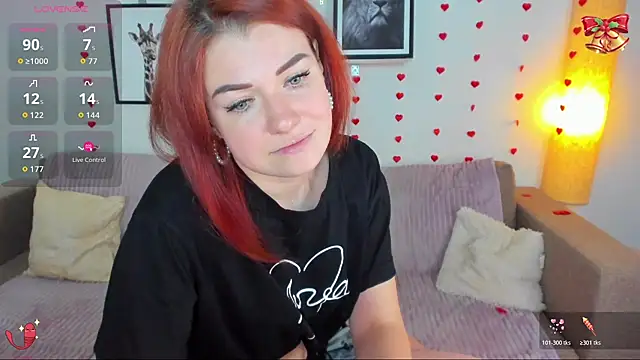 Show Webcam de Creamy_Lissa