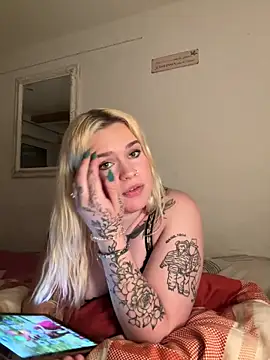 BlondeChayan Webbikameraesitys