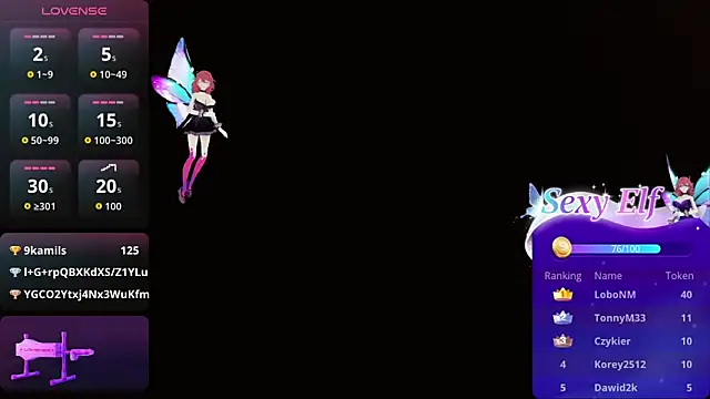 Webkamerová show alexis0407