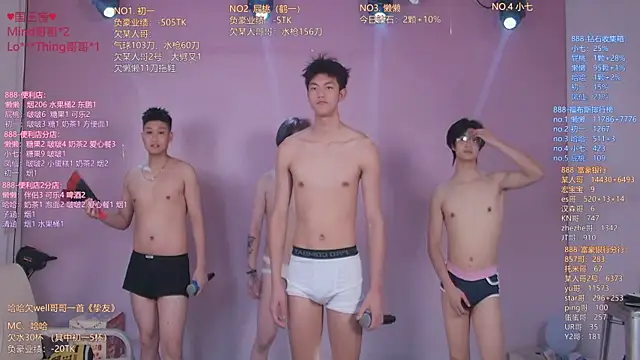 TNT-888のウェブカメラショー