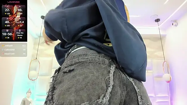 Živý XXX chat doll__bella