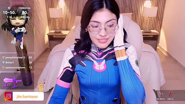 Chat XXX ao vivo de Jin-harrison