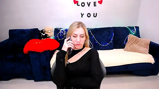 Show de Polina-Ray na webcam