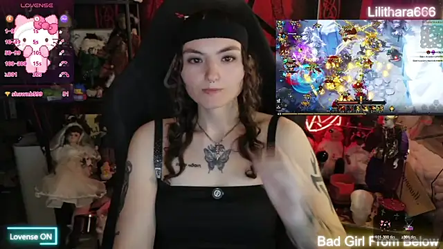 Chat XXX en directo de Lilithara666