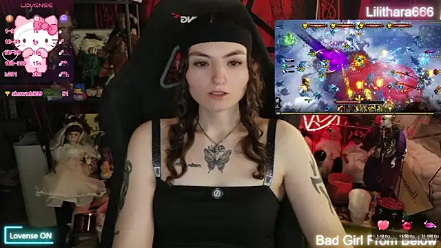 Lilithara666 Show in webcam