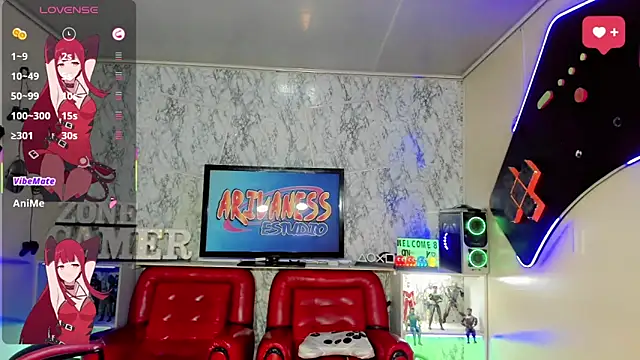 Pertunjukan Kamera Web cami_valkyrie