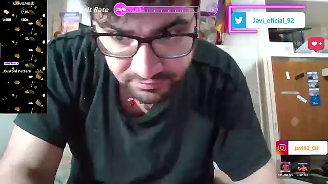 Javi_92 Adlı Modelin Web Kamerası Şovu