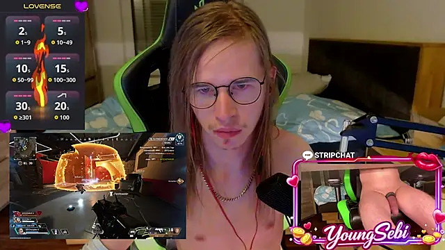 YoungSebi webkamerás műsora