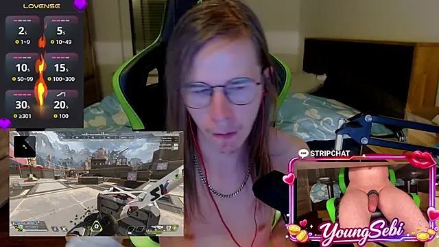 YoungSebi webkamerás műsora