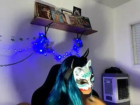 Show de bluesubmissive na webcam