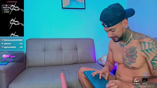 Show webcam de Valentiinoss