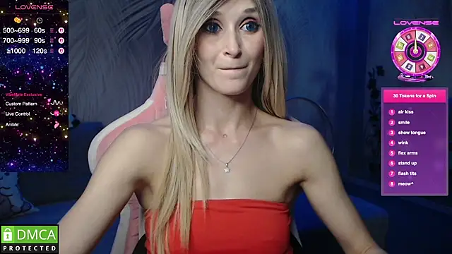 AliceSporty élő XXX-chatje