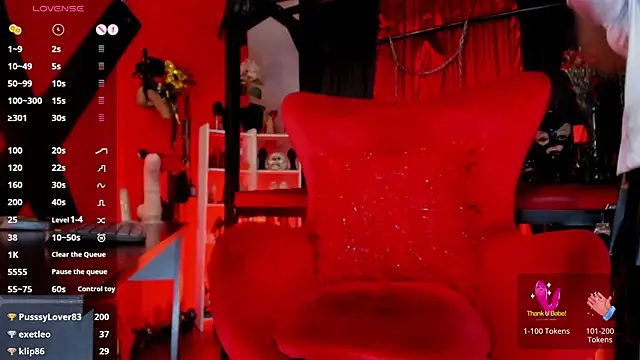 Živý XXX chat MistressAndre