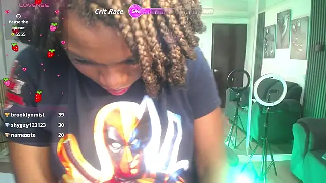 Webkamerová show Ebony_rizon