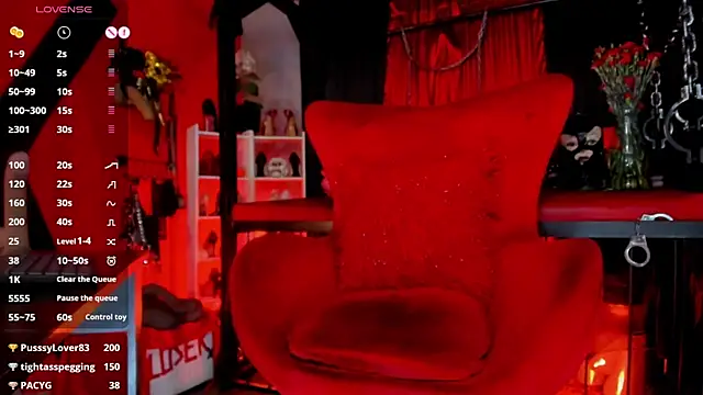 Chat XXX en directo de MistressAndre