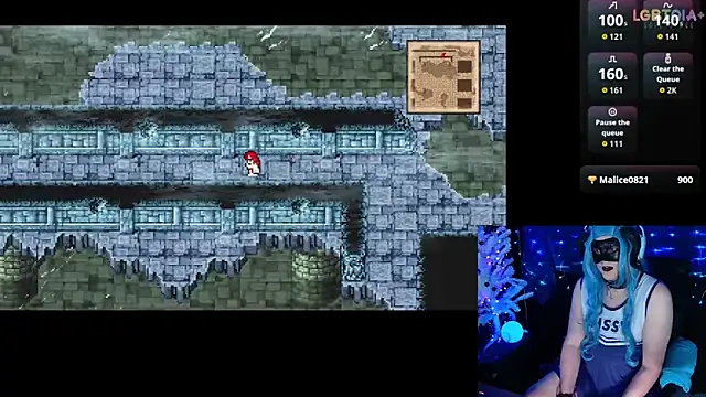 StarshineMoonspark: διαδικτυακό σόου στην κάμερα