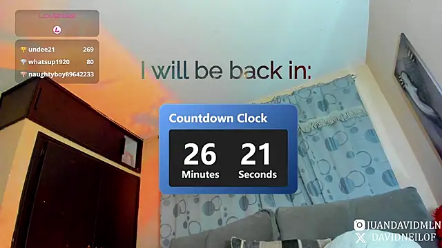 Chatroom XXX en direct de DavidNeill