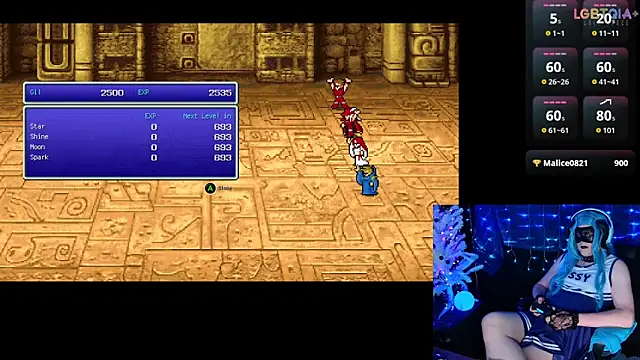 StarshineMoonspark élő XXX-chatje