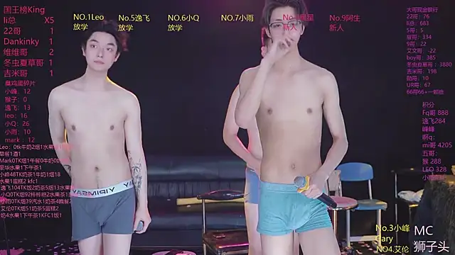 AAA-winner Show in webcam