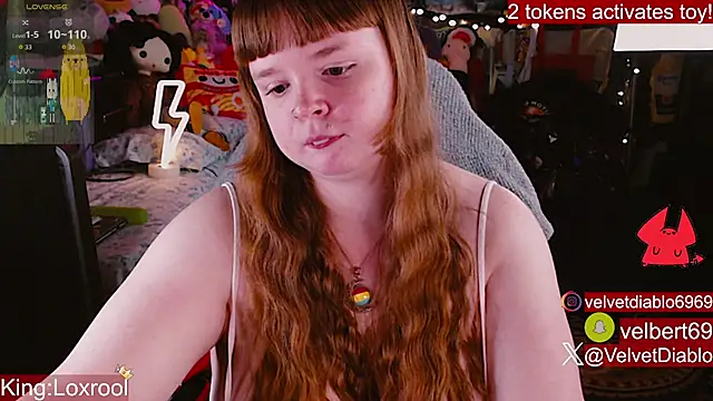 VelvetDiablo élő XXX-chatje