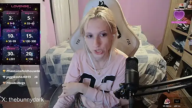thebunnydark 라이브 XXX 채팅