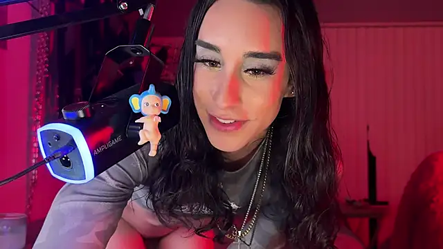 Show modela xoFrankie na web-kameri