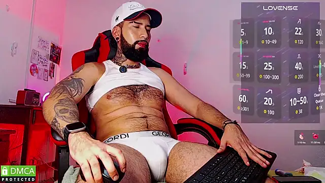 Show de Diilanhott na webcam