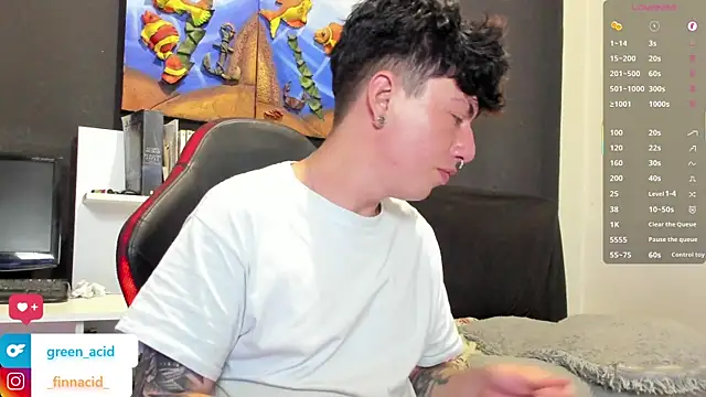 Green_acid01 网络视讯表演