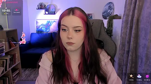 Chat +18 de CoraMiel ao vivo